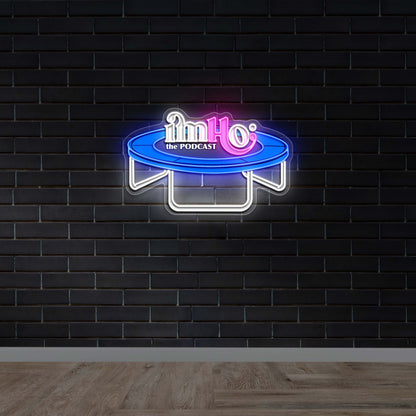On Ho' the PODCAST - Premium Neon Artwork
