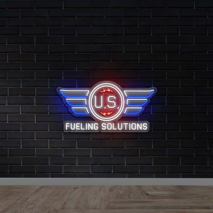 US Fueling Solutions - Premium Neon Artwork