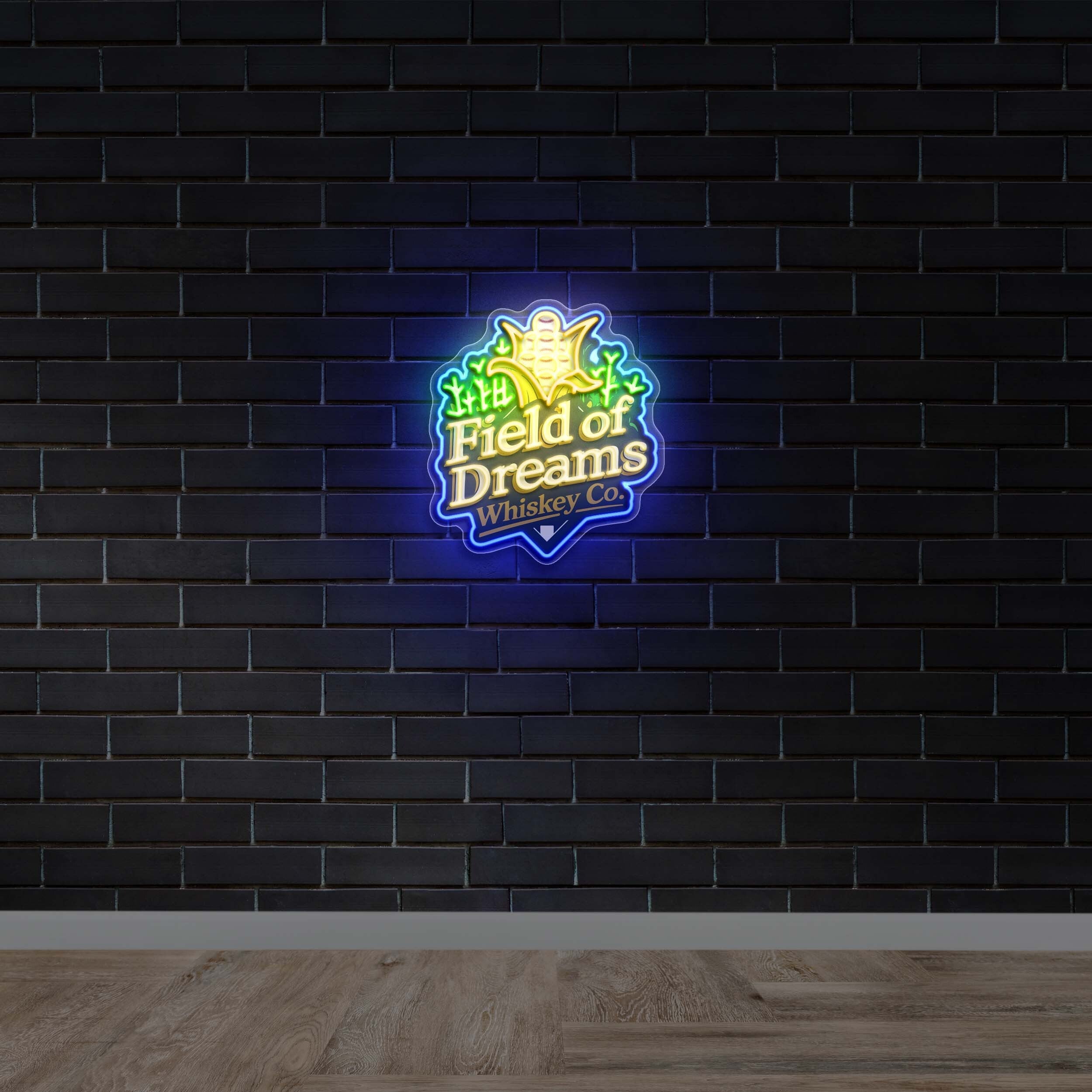 Field of Dreams - Premium Neon Artwork