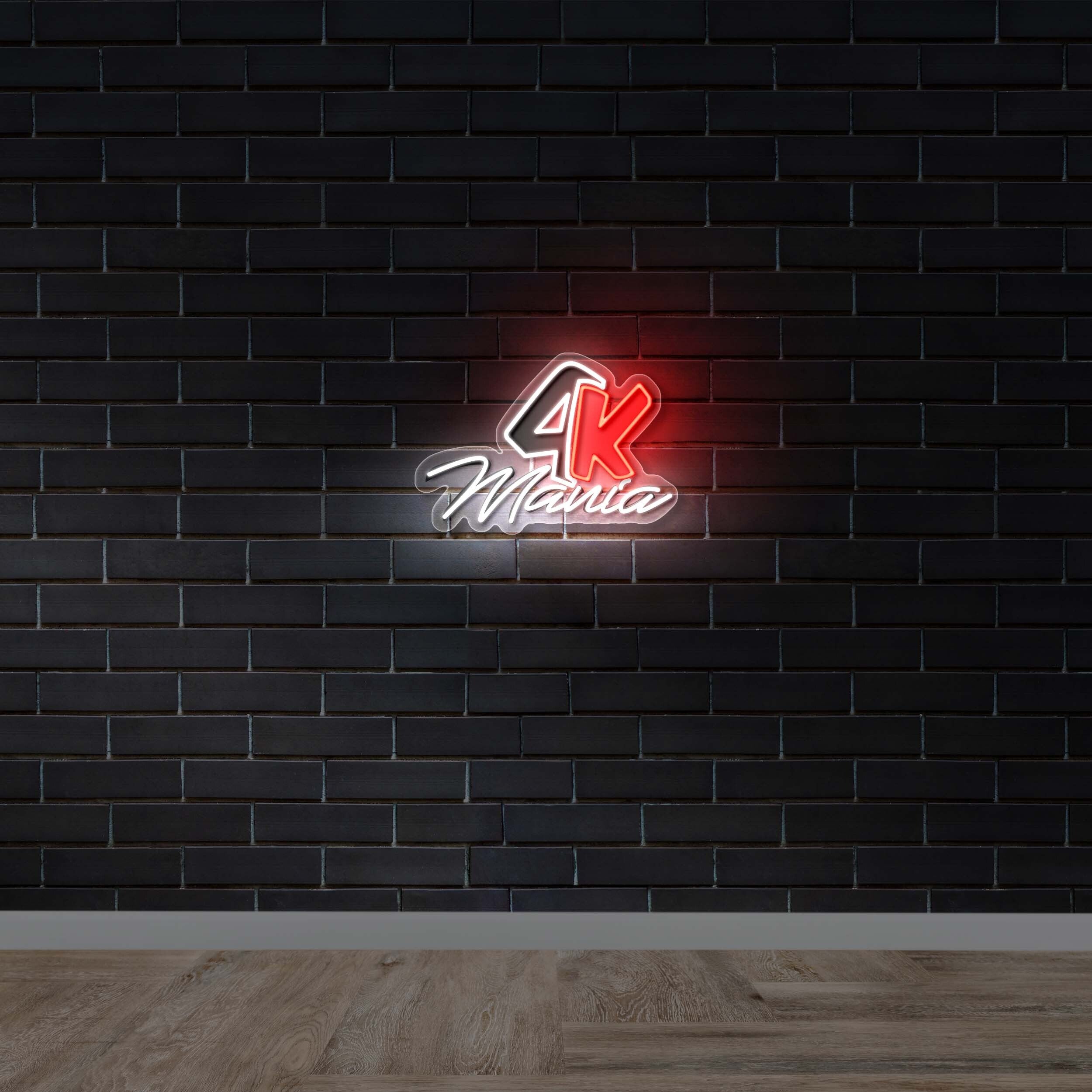 4k Mania - Premium Neon Artwork