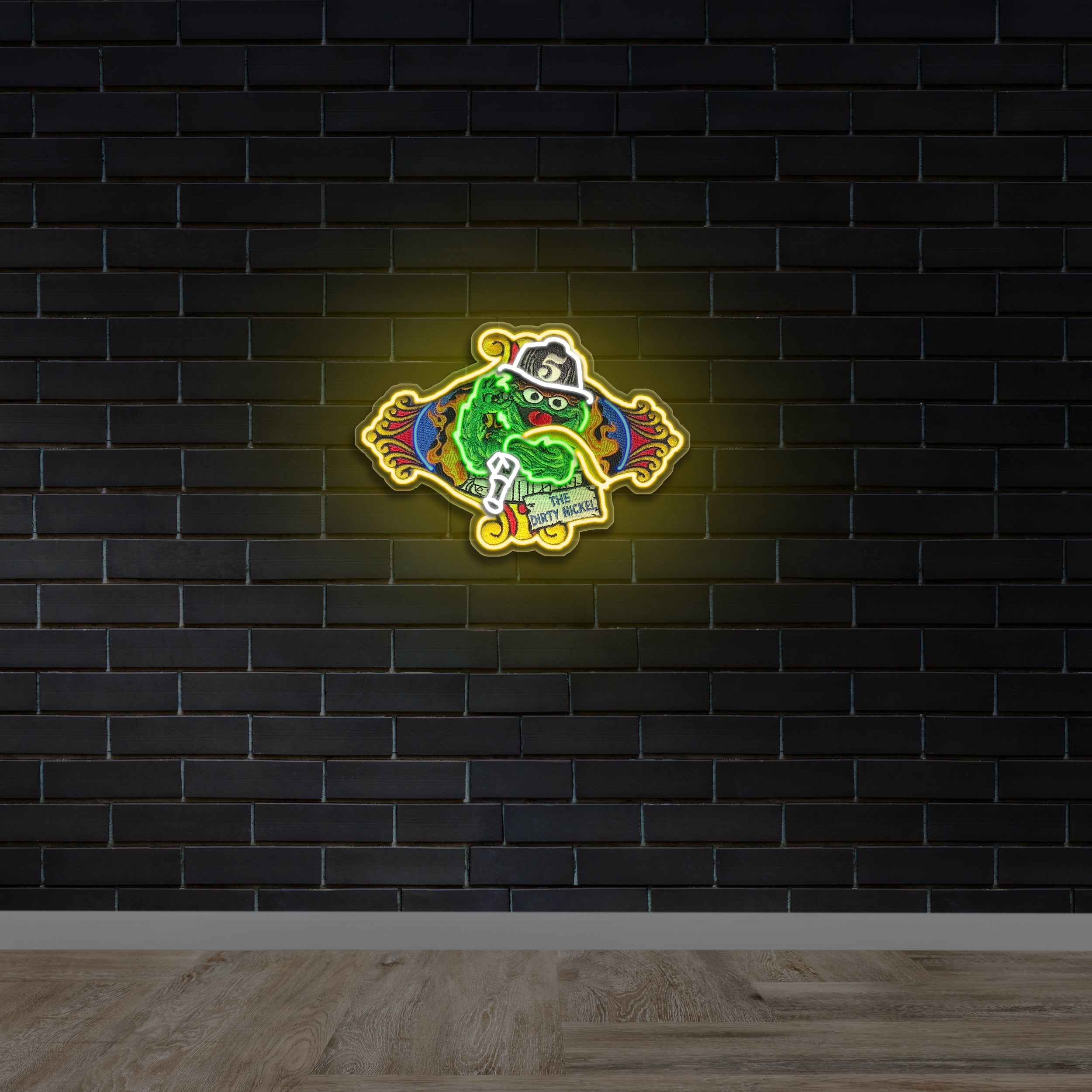 Dirty Nickel - Premium Neon Artwork