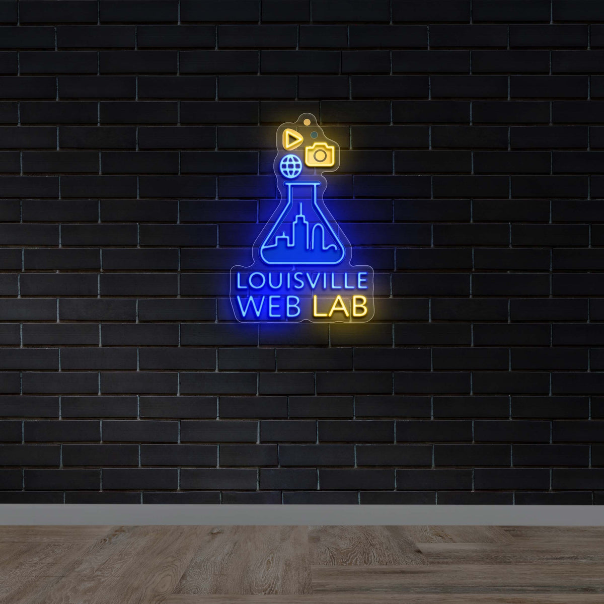Louisville Web Lab - Premium Neon Artwork