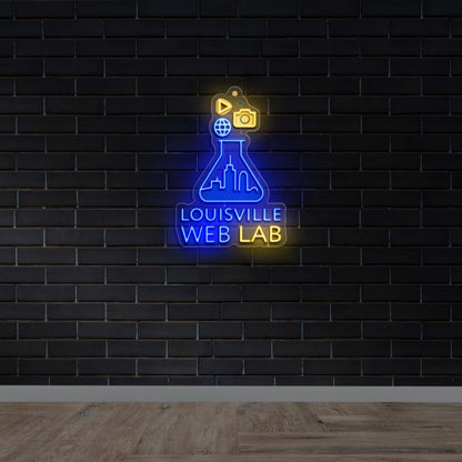 Louisville Web Lab - Premium Neon Artwork