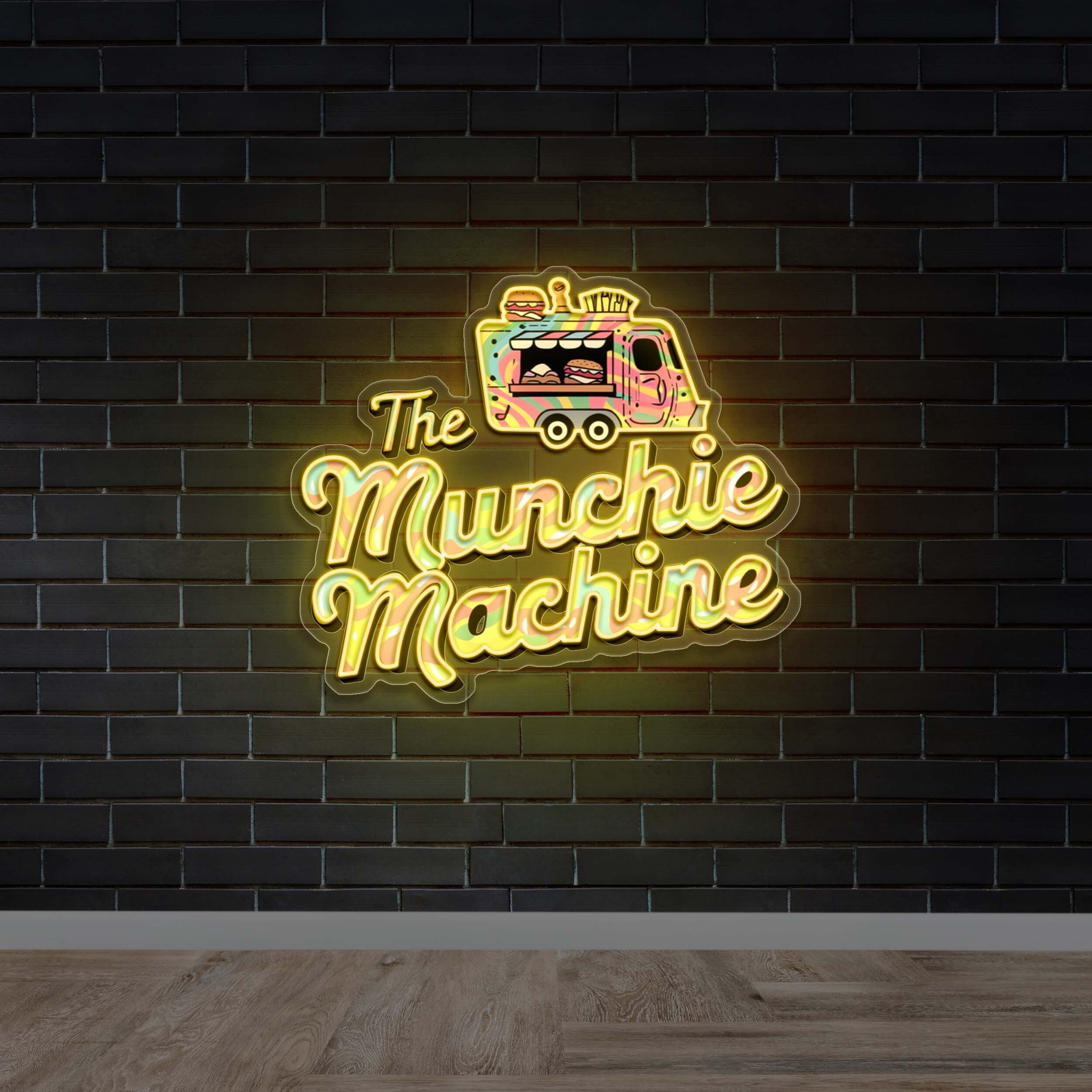 The Munchie Machine - Premium Neon Artwork