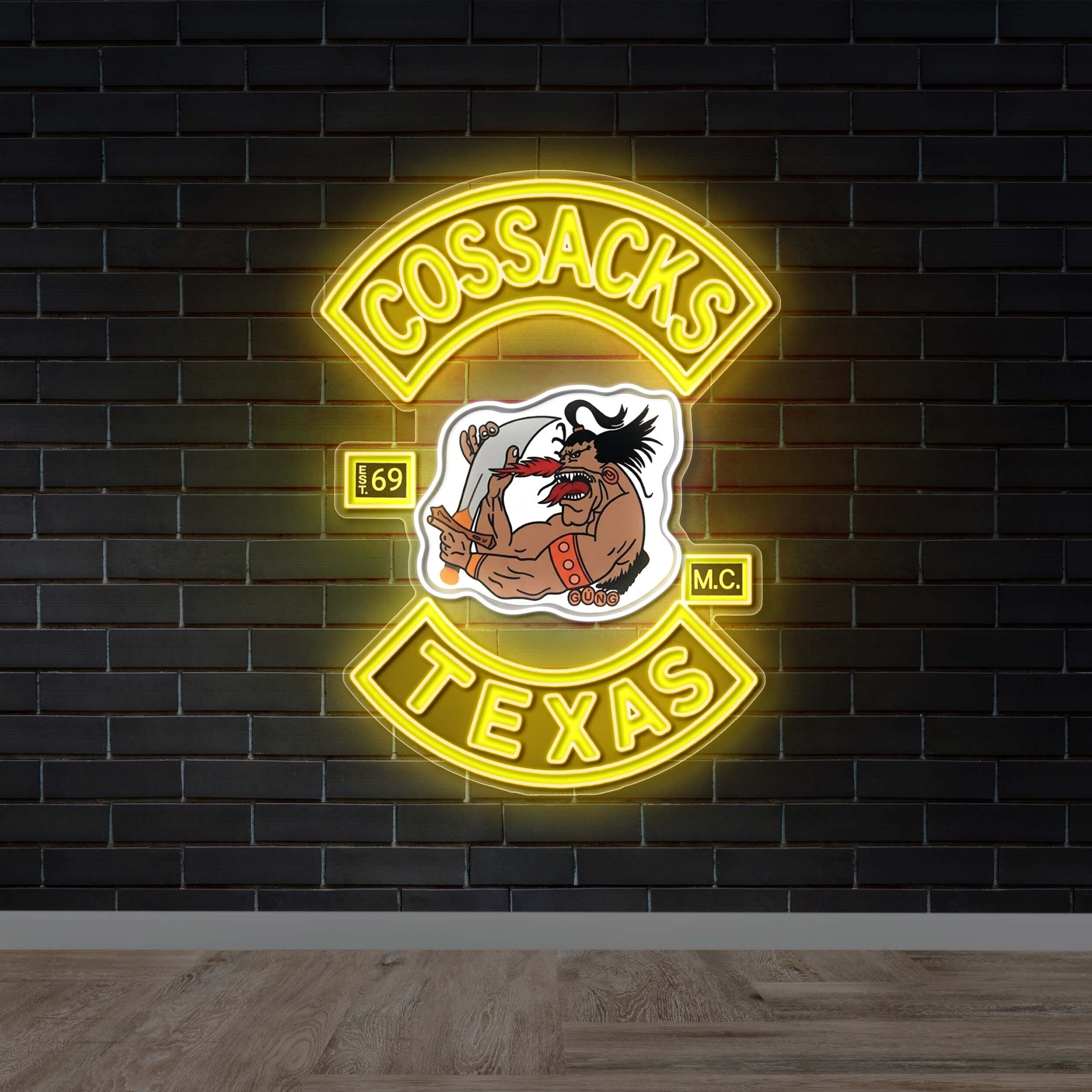 COSSACKS TEXAS -  Premium Neon Artwork
