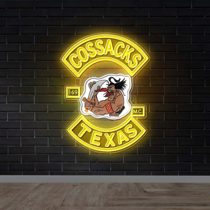 COSSACKS TEXAS -  Premium Neon Artwork