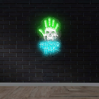 HOLLYWOOD HULK - Premium Neon Artwork