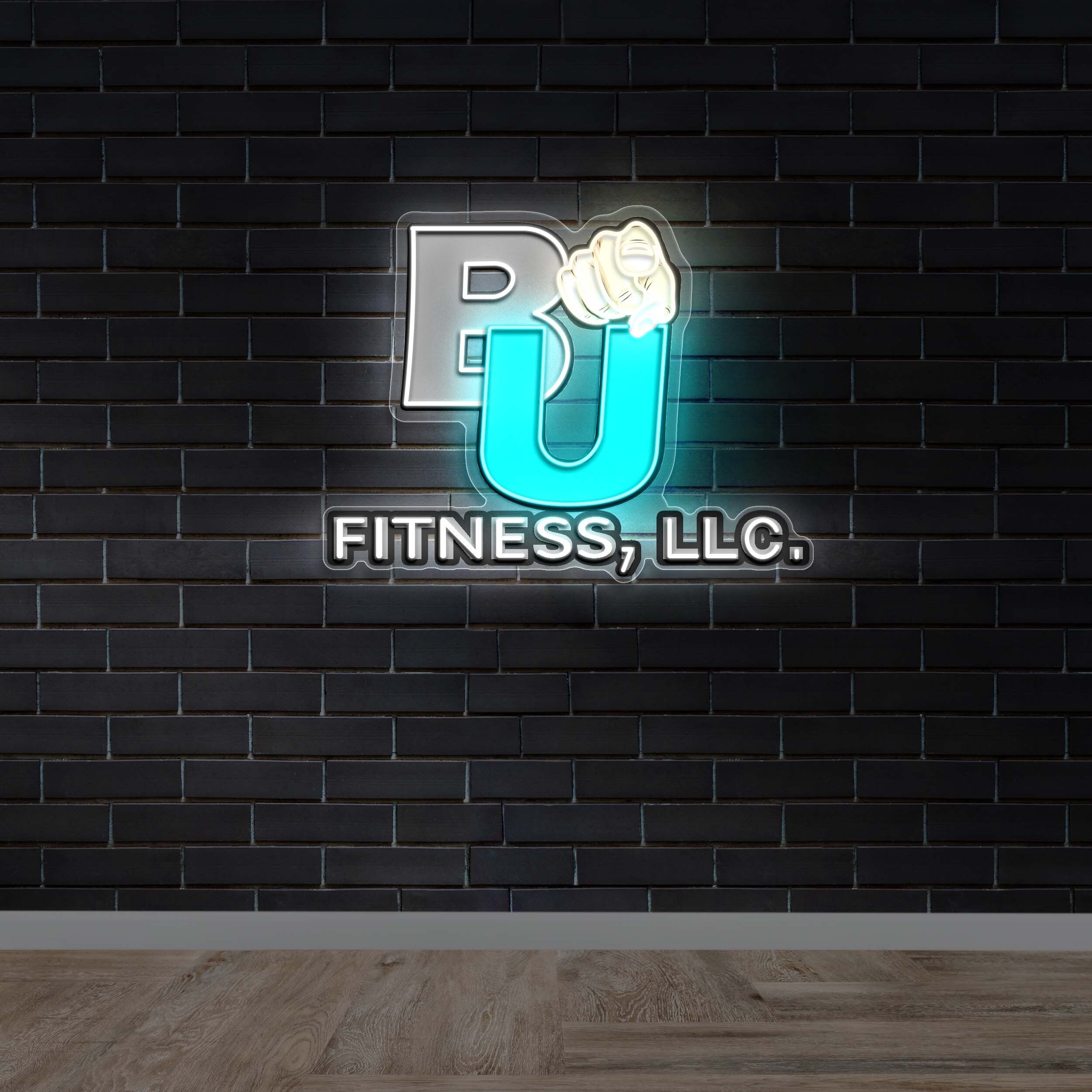 BU Fitness LLC - Premium Neon Artwork