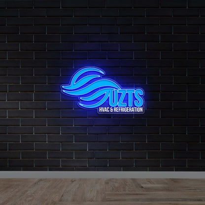 UZTS - Premium Neon Artwork