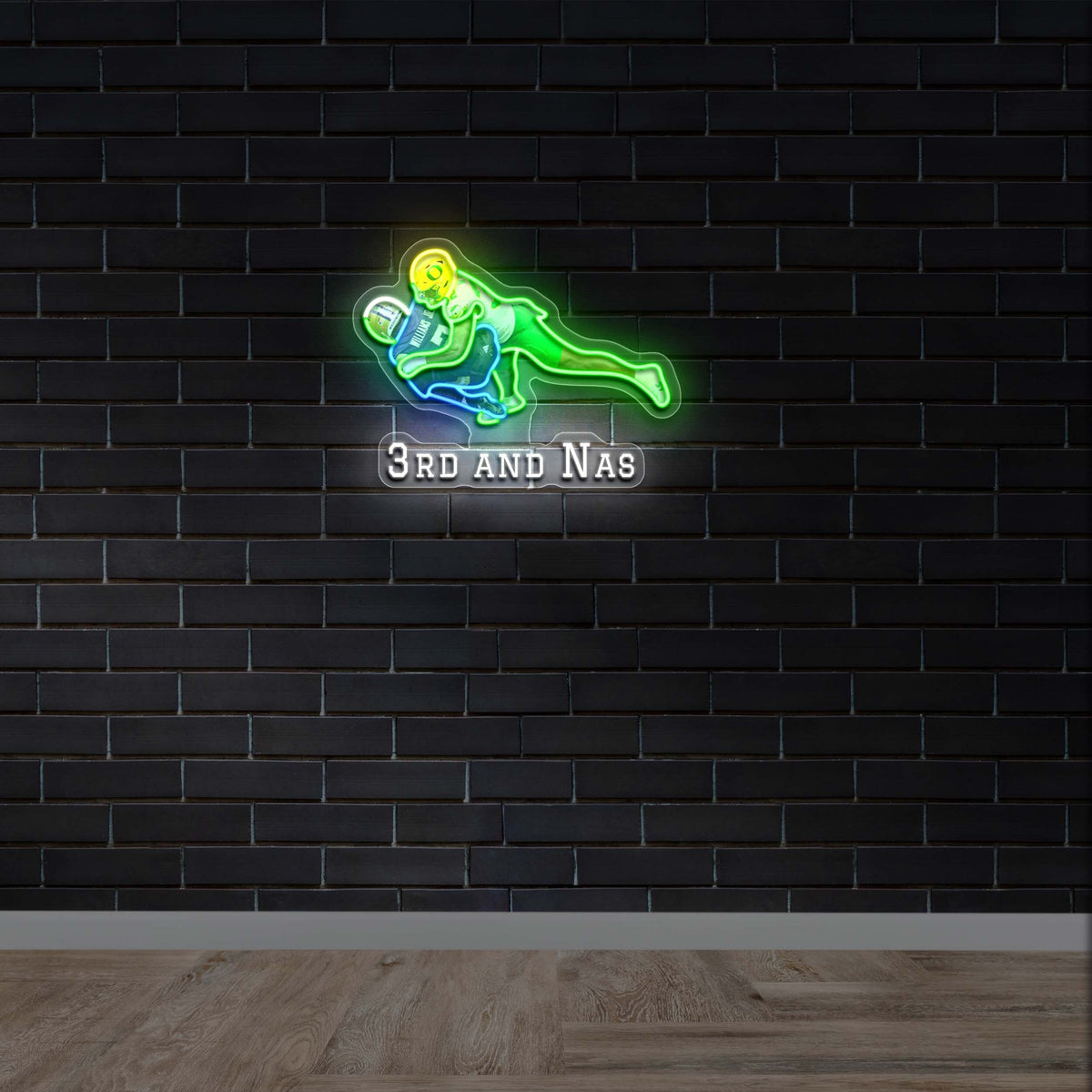 3rd and Nas | 2nd Version - Premium Neon Artwork