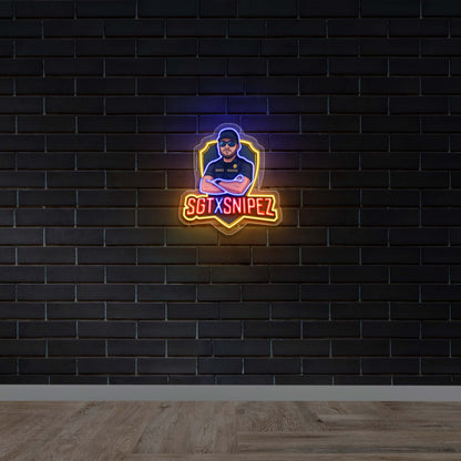 SGTXSNIPEZ - Premium Neon Artwork