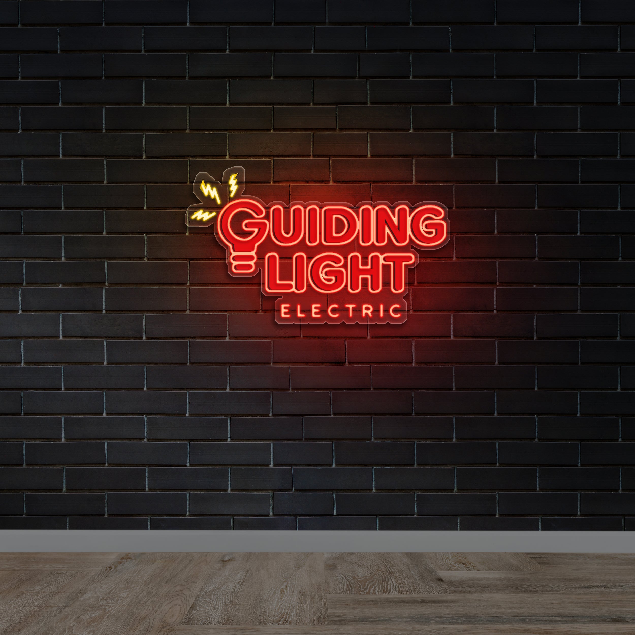 GUIDING LIGHT ELECTRIC - Premium Neon Artwork