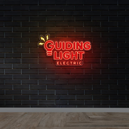 GUIDING LIGHT ELECTRIC - Premium Neon Artwork
