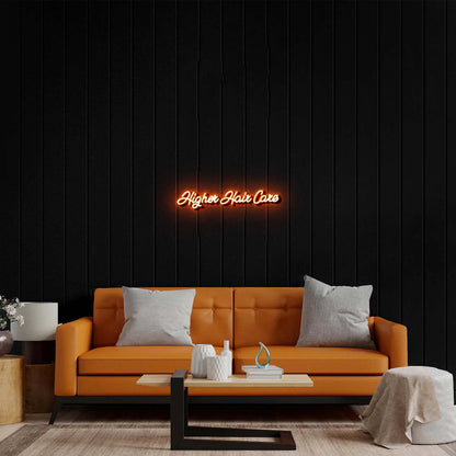 Higher Hair Care - Premium Neon Artwork