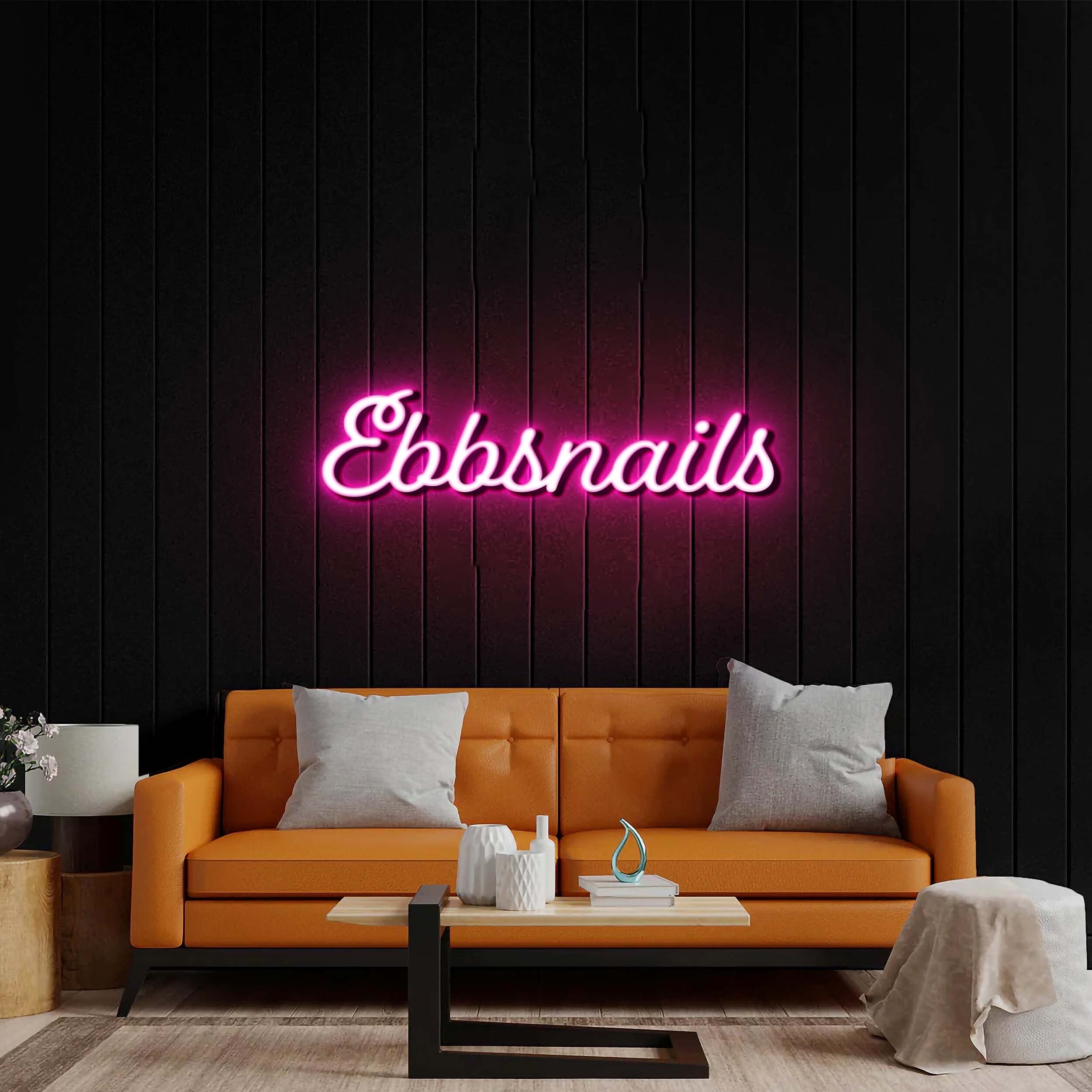 Ebbsnails - Premium Neon Artwork
