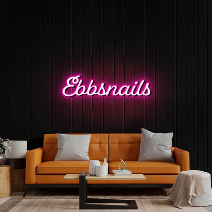Ebbsnails - Premium Neon Artwork