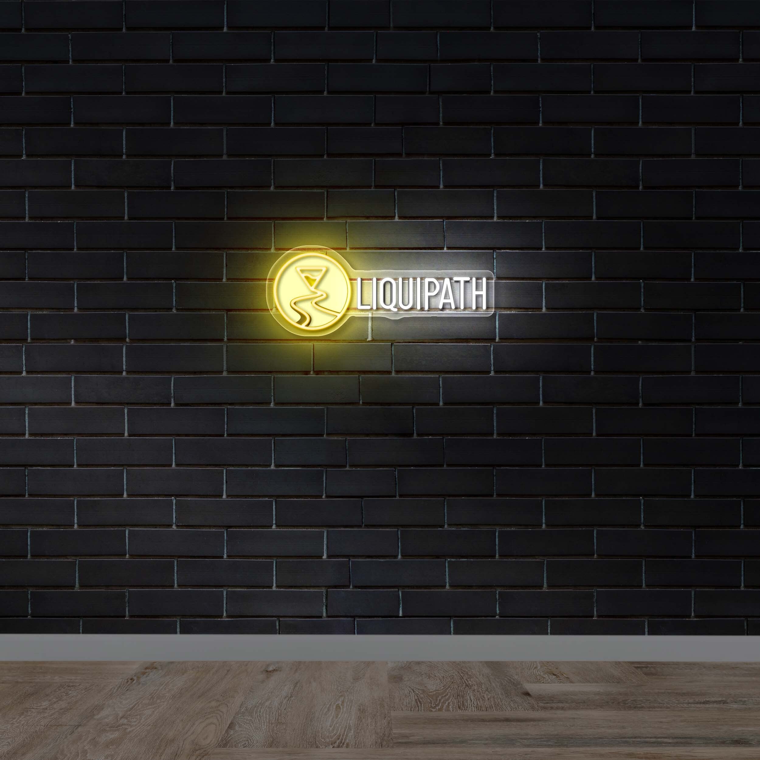 LIQUIPATH - Premium Neon Artwork