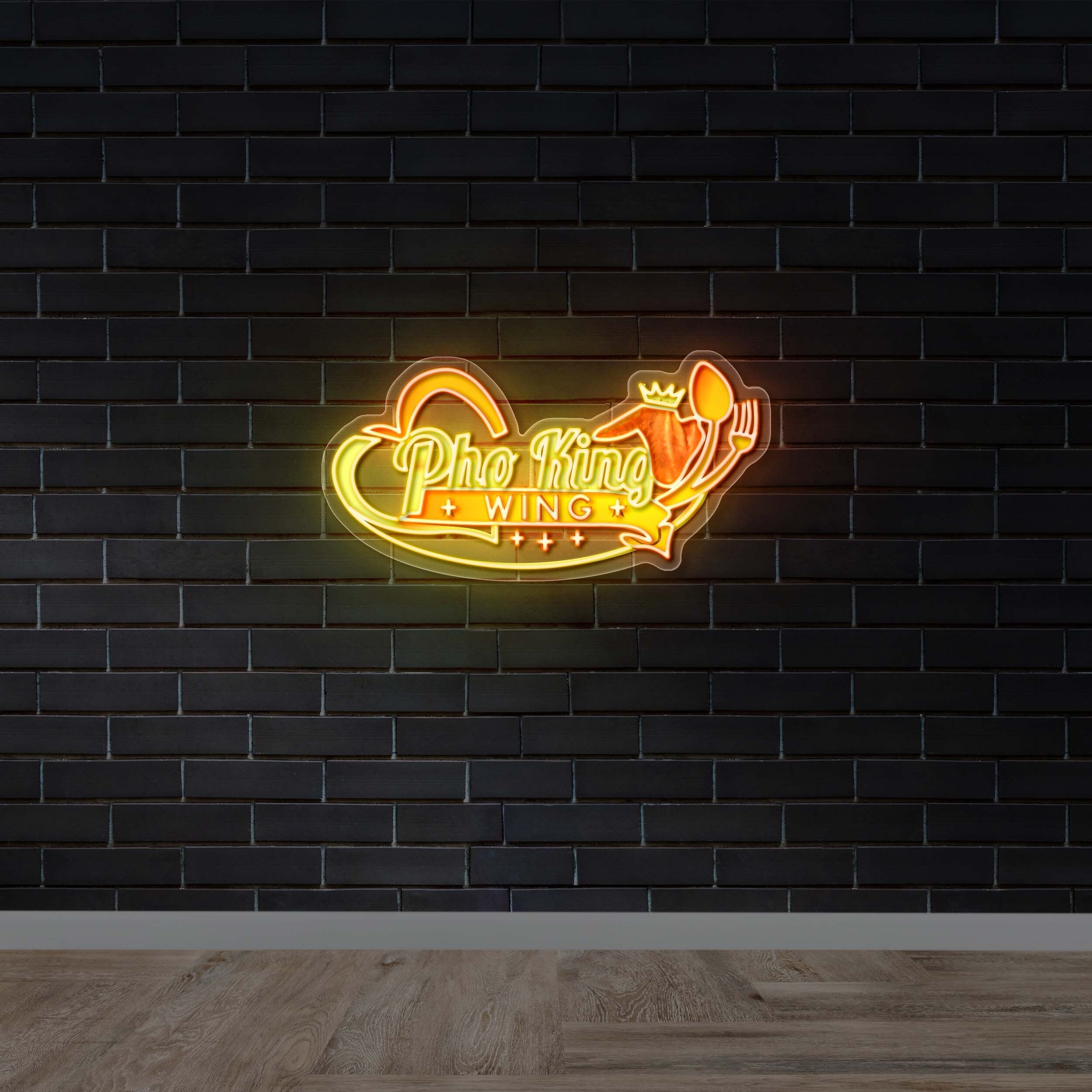 Pho King Wing - Premium Neon Artwork