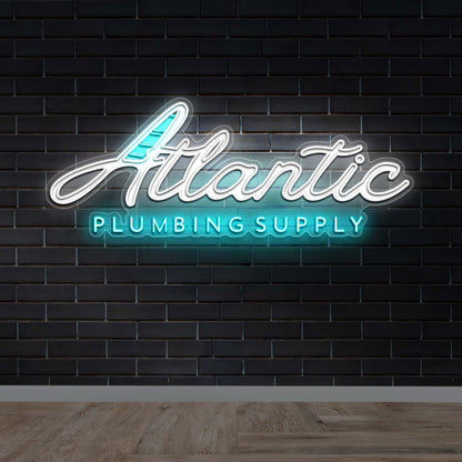 ATLANTIC PLUMBING SUPPLY - Premium Neon Artwork