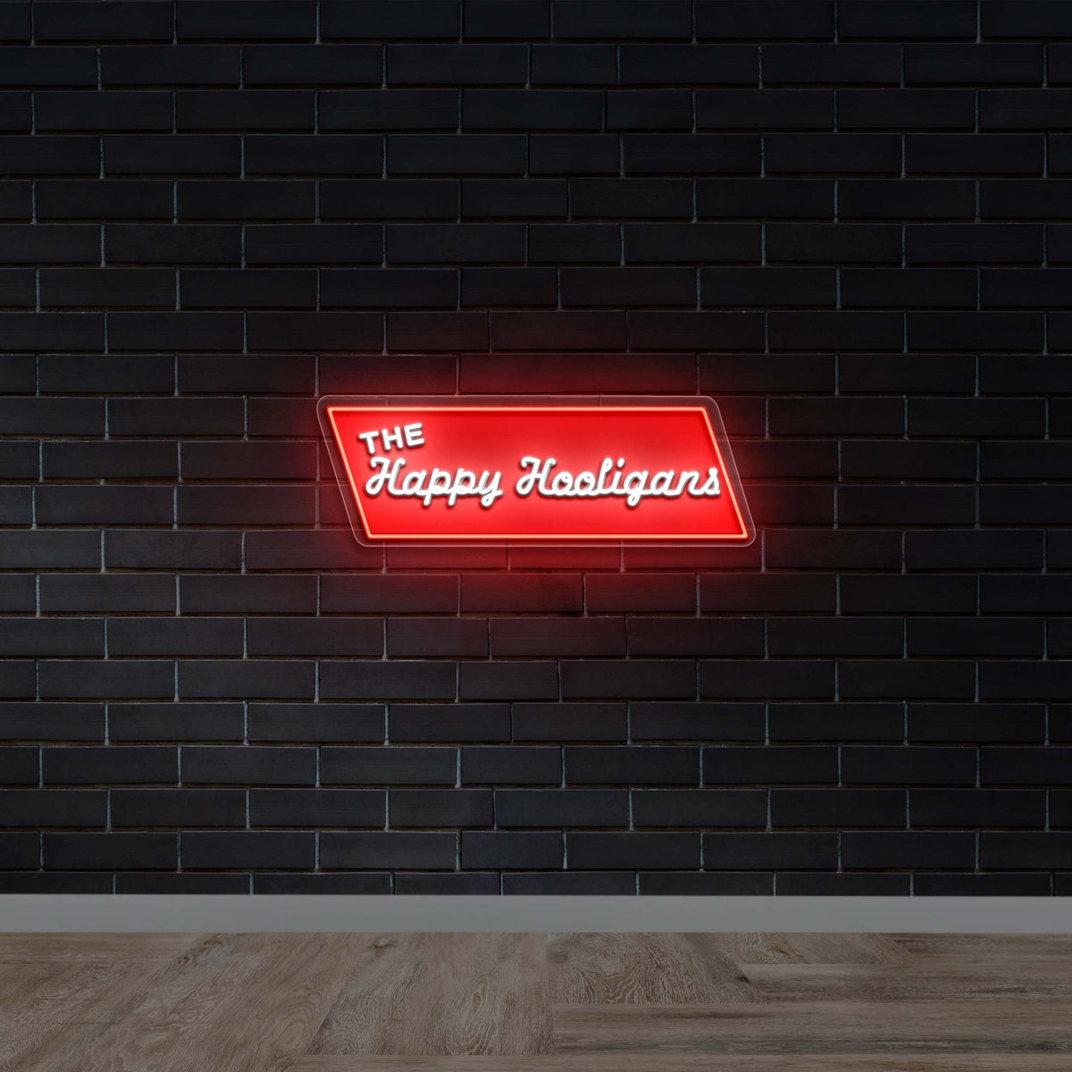 The Happy Hooligans - Premium Neon Artwork