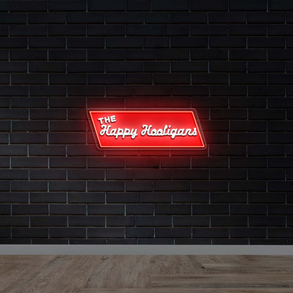 The Happy Hooligans - Premium Neon Artwork