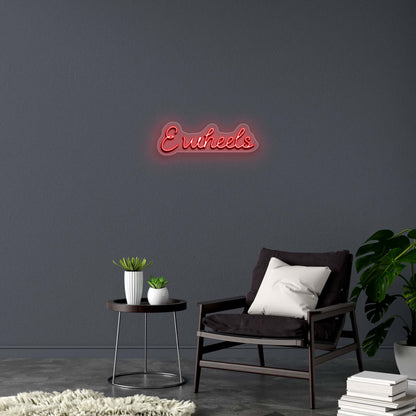 E wheels - Premium Neon Artwork