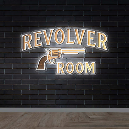 REVOLVER ROOM - Premium Neon Artwork