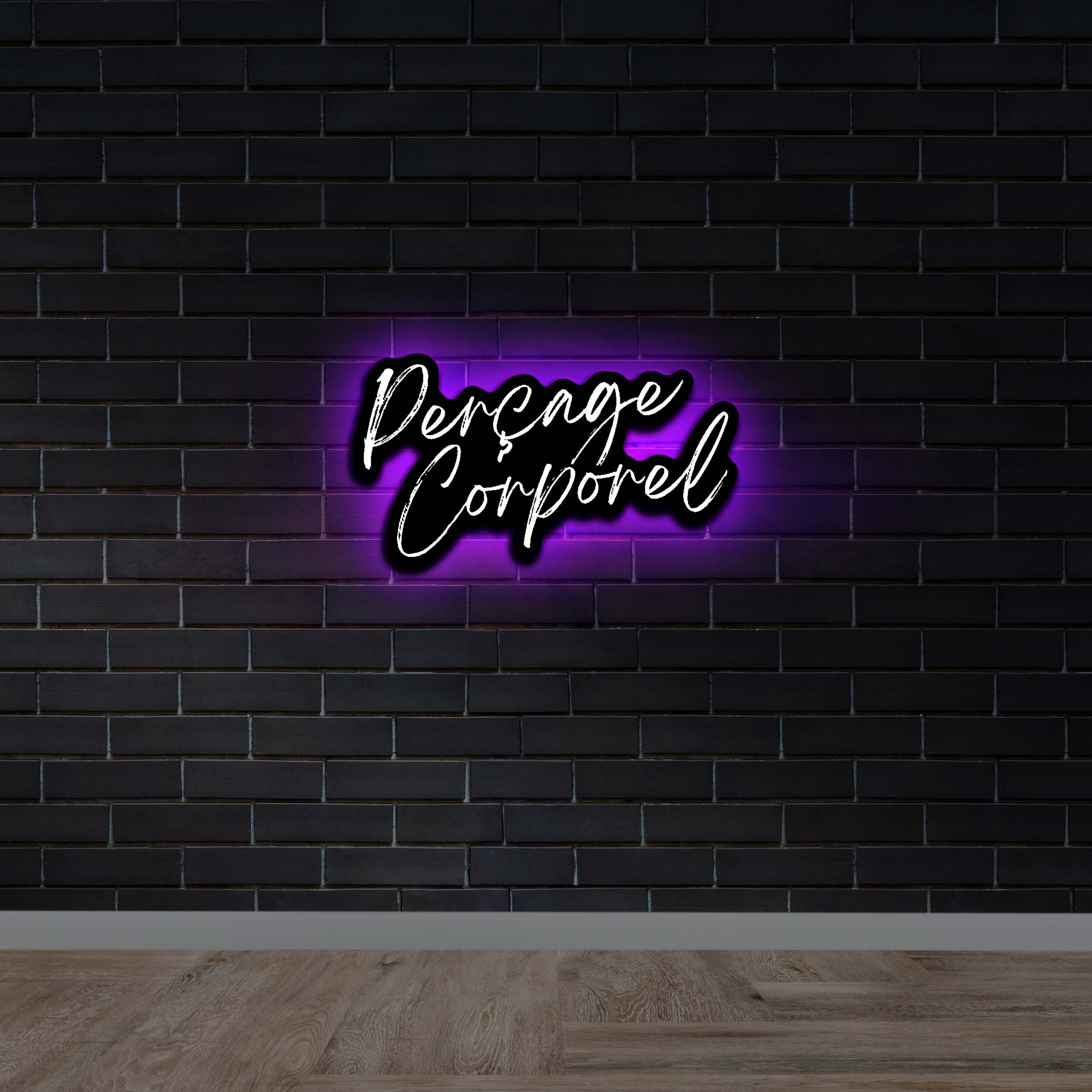 Percage Corporal | Backlit - Premium Neon Artwork