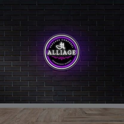 ALLIAGE - Premium Neon Artwork