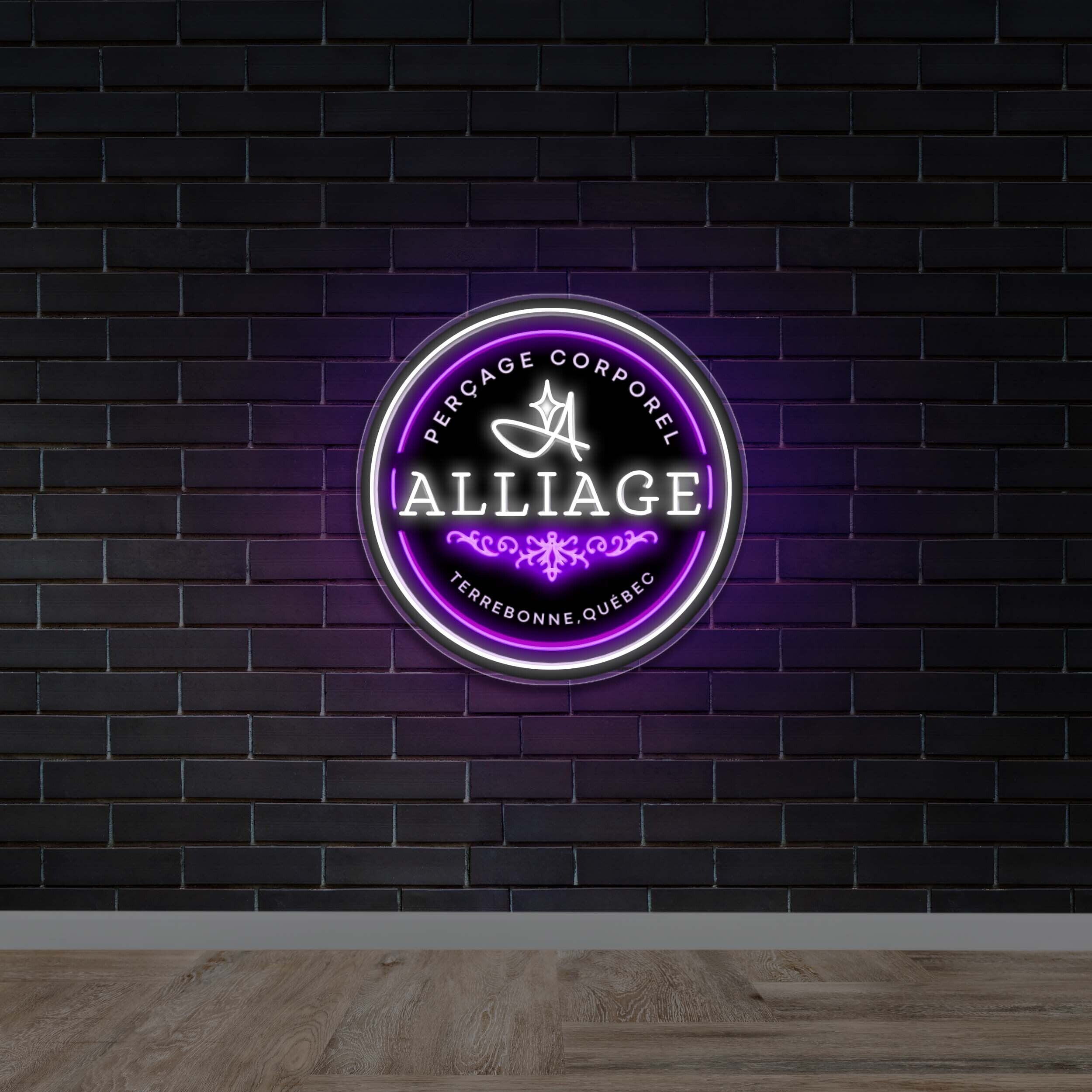 ALLIAGE - Premium Neon Artwork