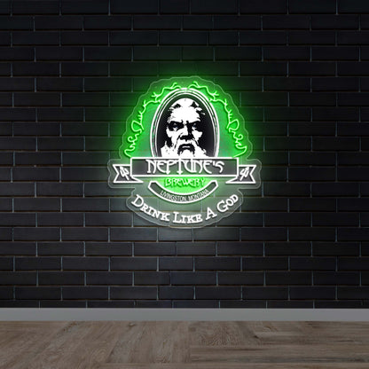 Neptune’s Brewery - Premium Neon Artwork