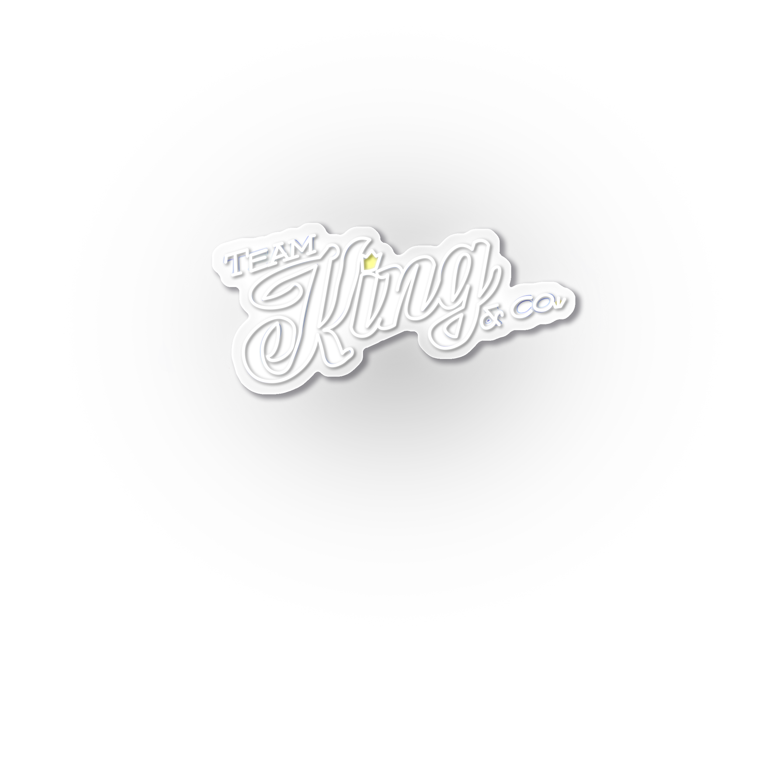 TEAM KING & CO. | Text Only - Premium Neon Artwork