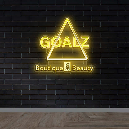 GOALZ Boutique & Beauty - Premium Neon Artwork