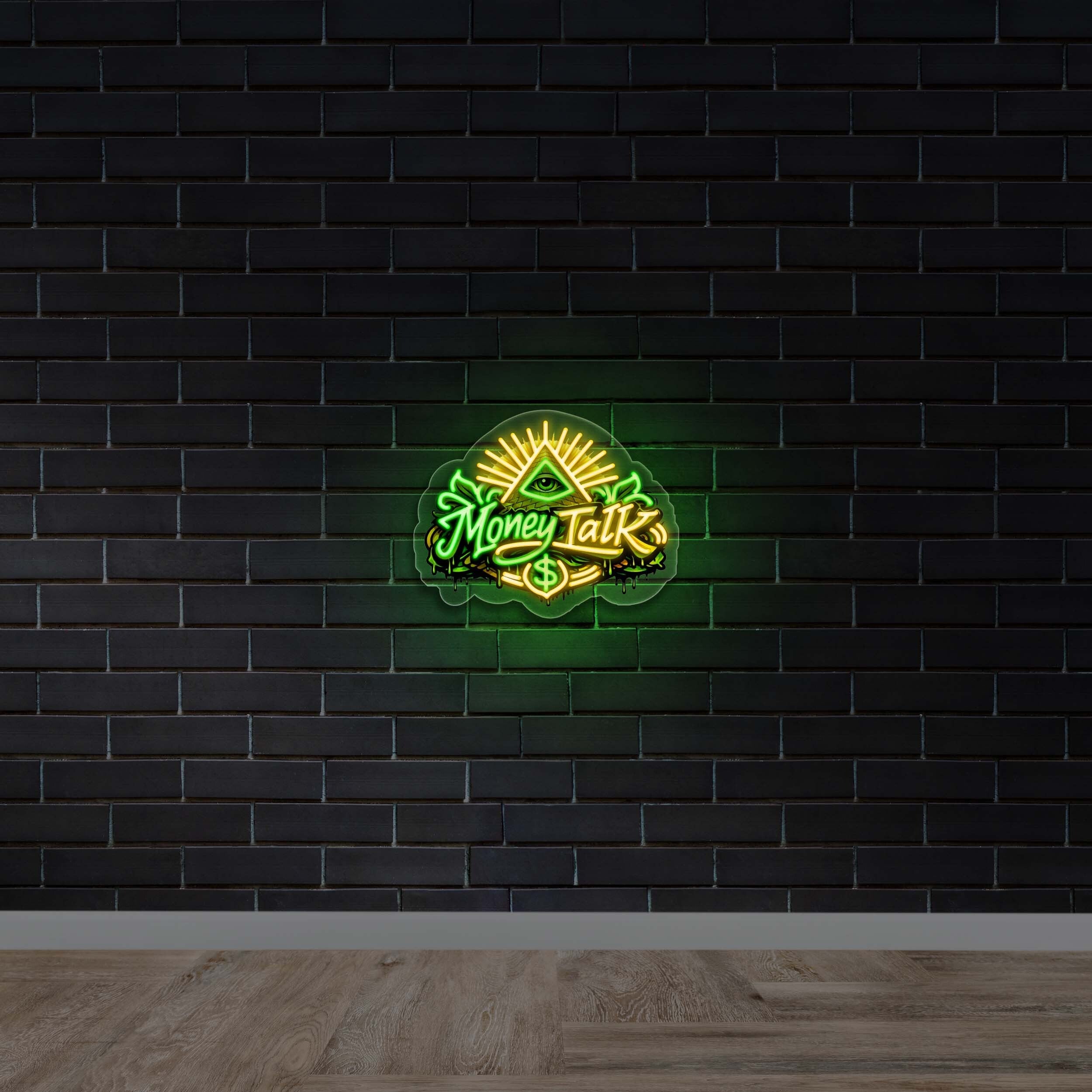 Money Talk - Premium Neon Artwork