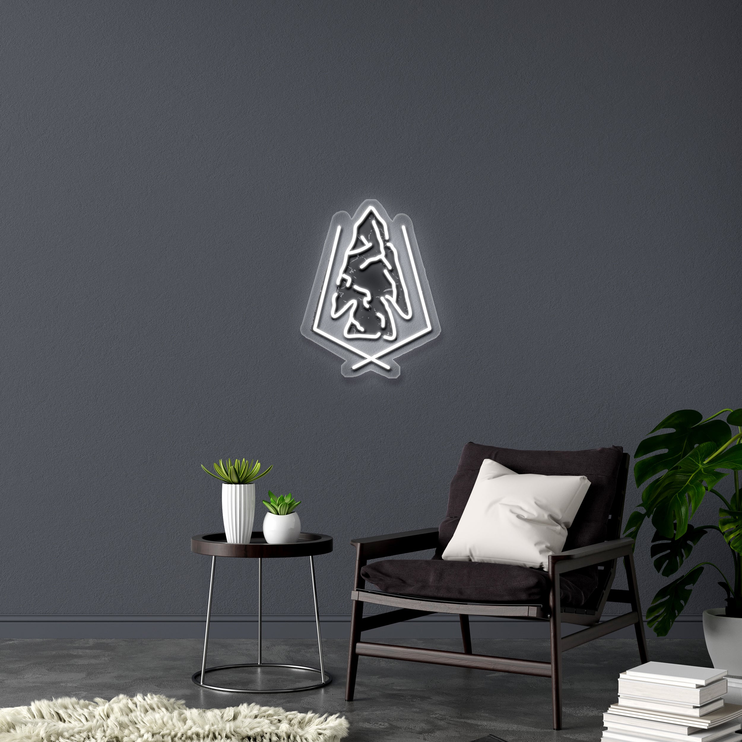 Broadhead Apparel Co logo - Premium Neon Artwork