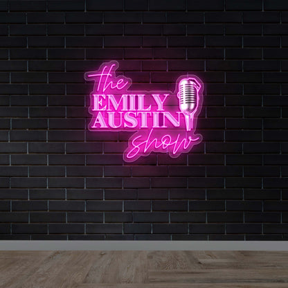 The Emily Austin Show - Premium Neon Artwork