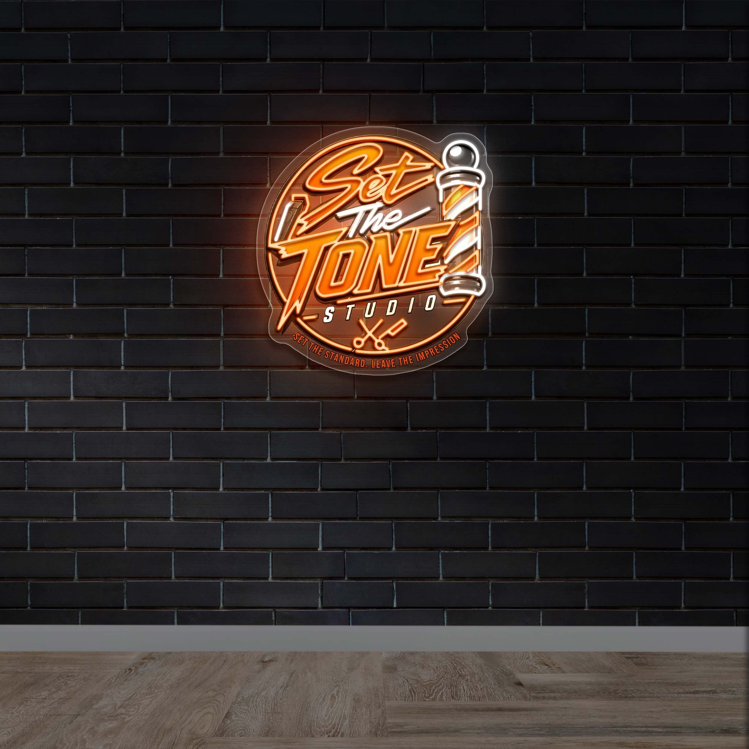 Set The Tone Studio - Premium Neon Artwork