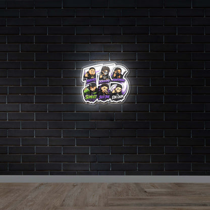 O Side Mafia - Premium Neon Artwork