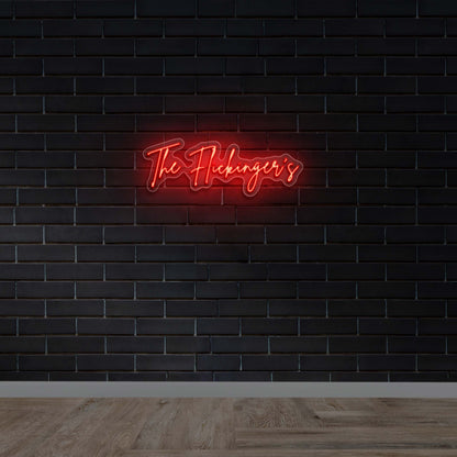 The Flickinger’s - Premium Neon Artwork