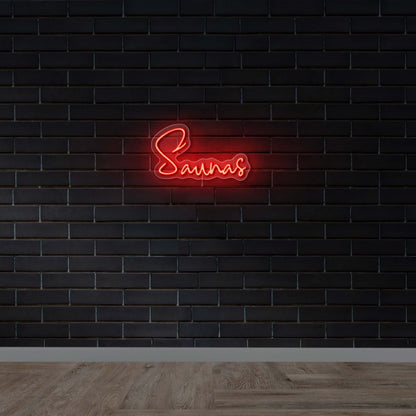 Saunas - Premium Neon Artwork