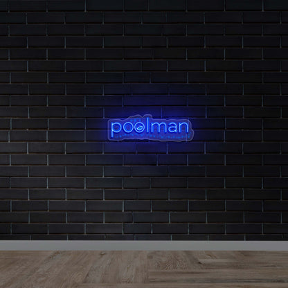 Poolman - Premium Neon Artwork