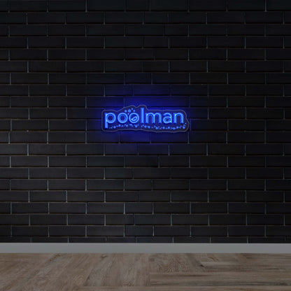 Poolman - Premium Neon Artwork