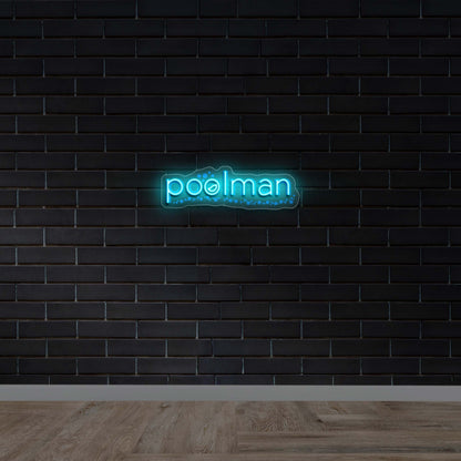 Poolman - Premium Neon Artwork