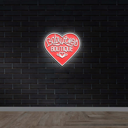 Baby Love's Boutique - Premium Neon Artwork