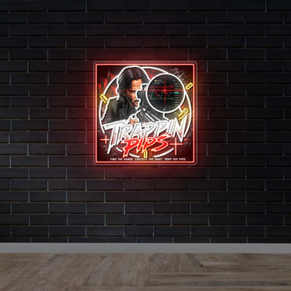 Trappin Pips - Premium Neon Artwork