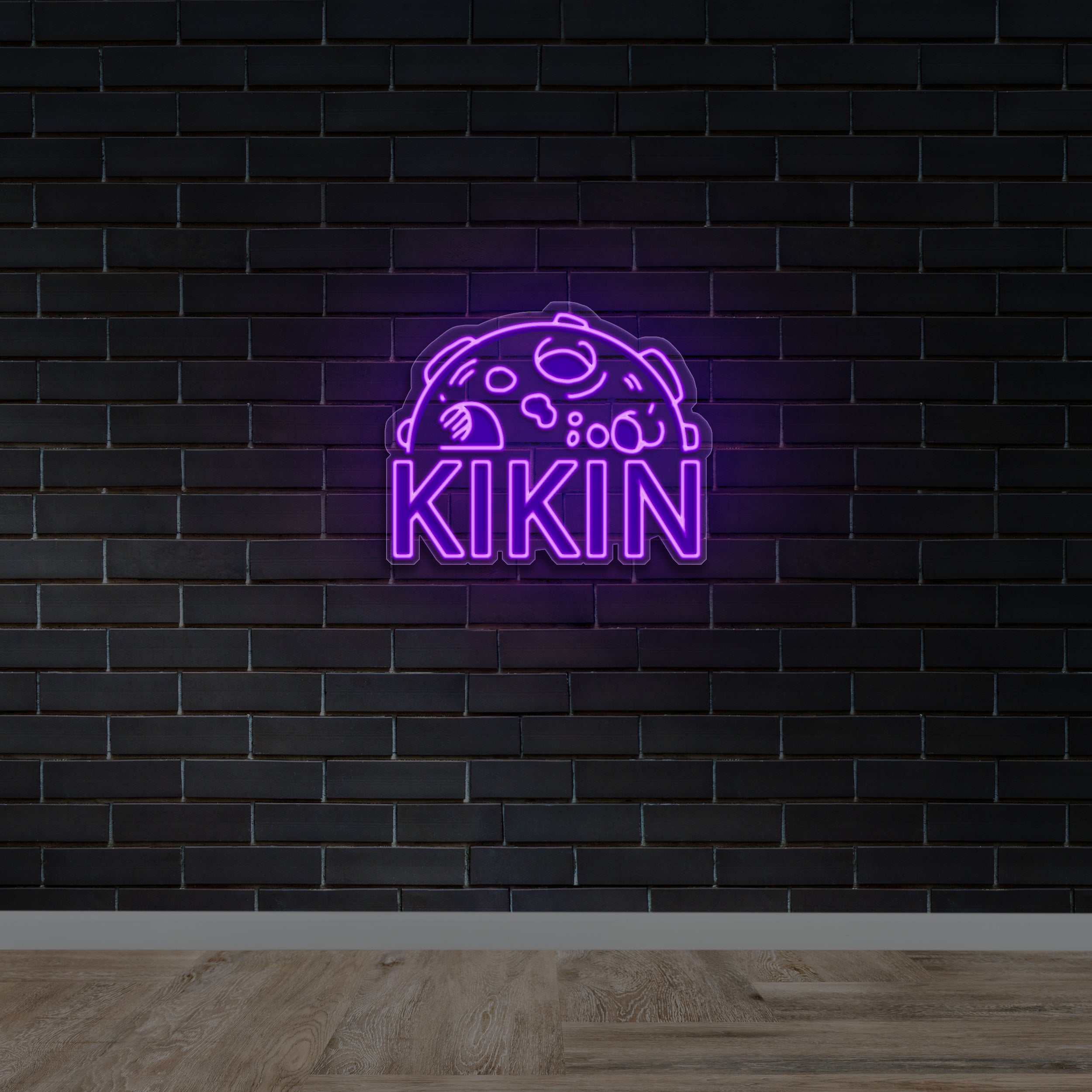 KIKIN - Premium Neon Artwork