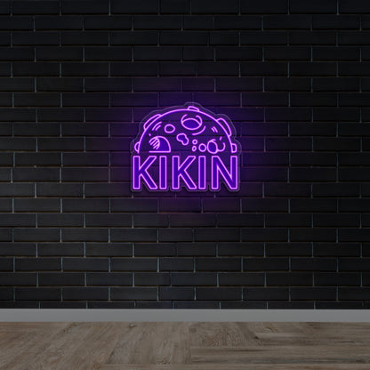 KIKIN - Premium Neon Artwork