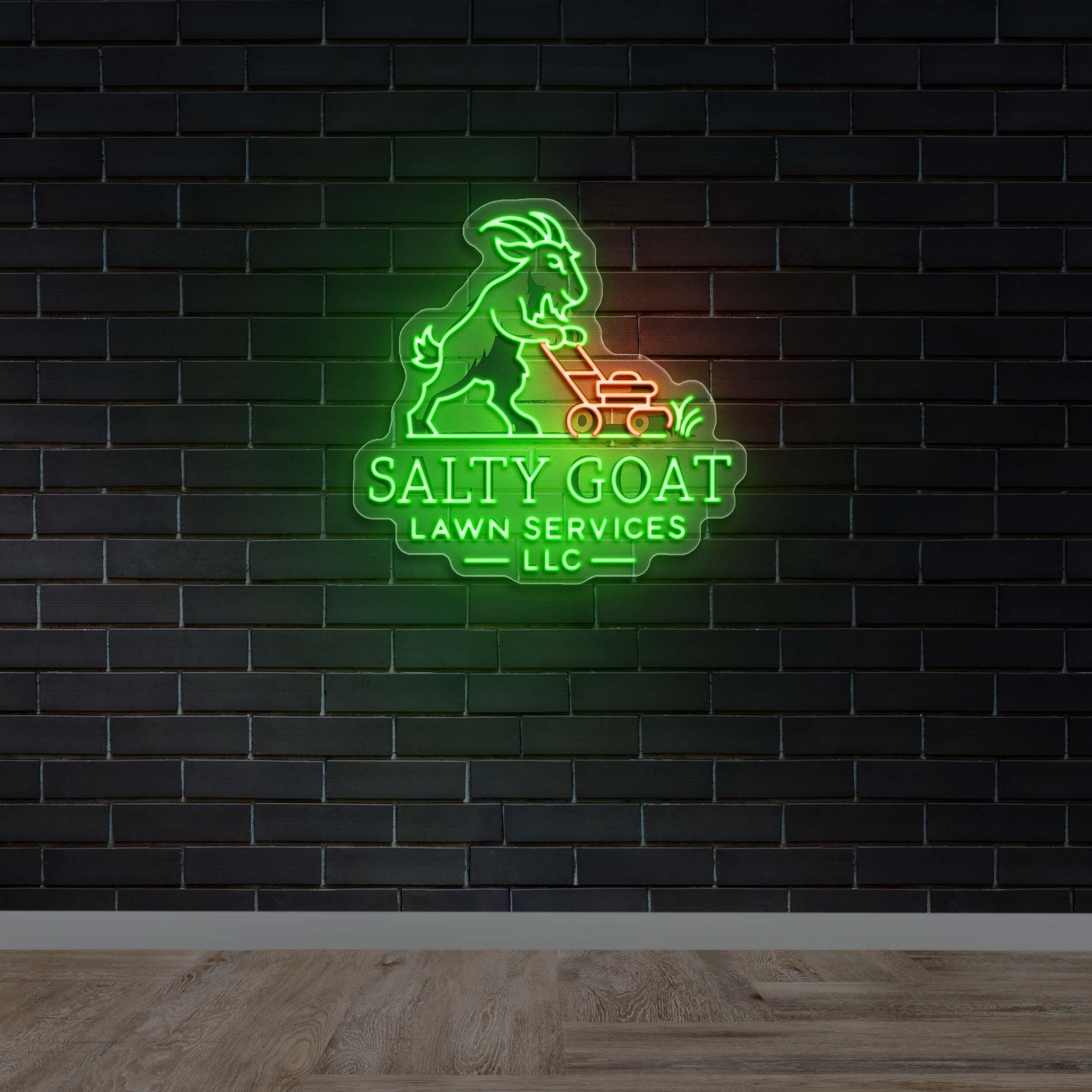 SALTY GOAT | 2nd Version - Premium Neon Artwork