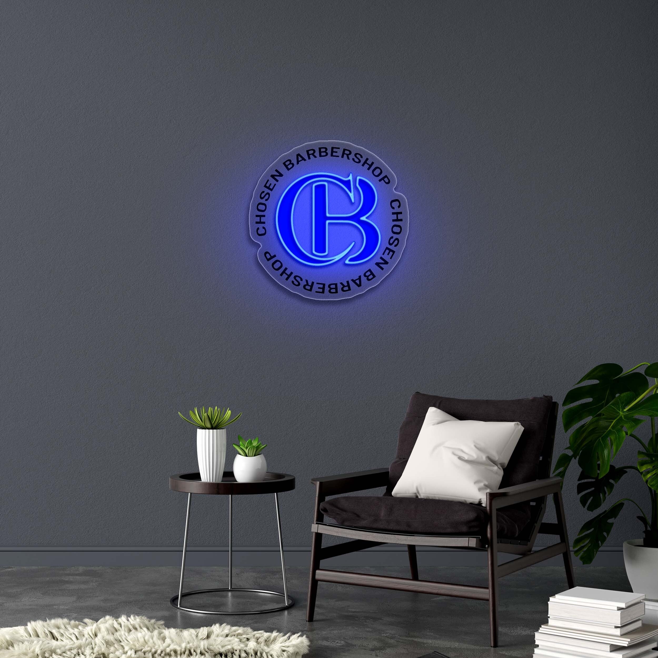 CHOSEN BARBERSHOP | 2nd Version - Premium Neon Artwork
