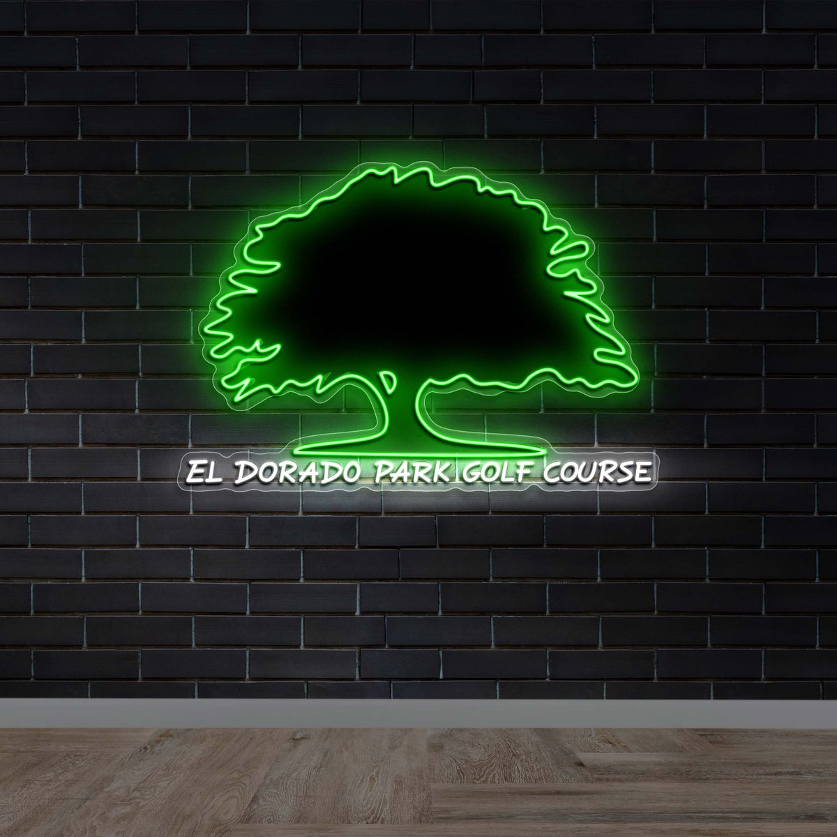 El Dorado Park Golf Course - Premium Neon Artwork